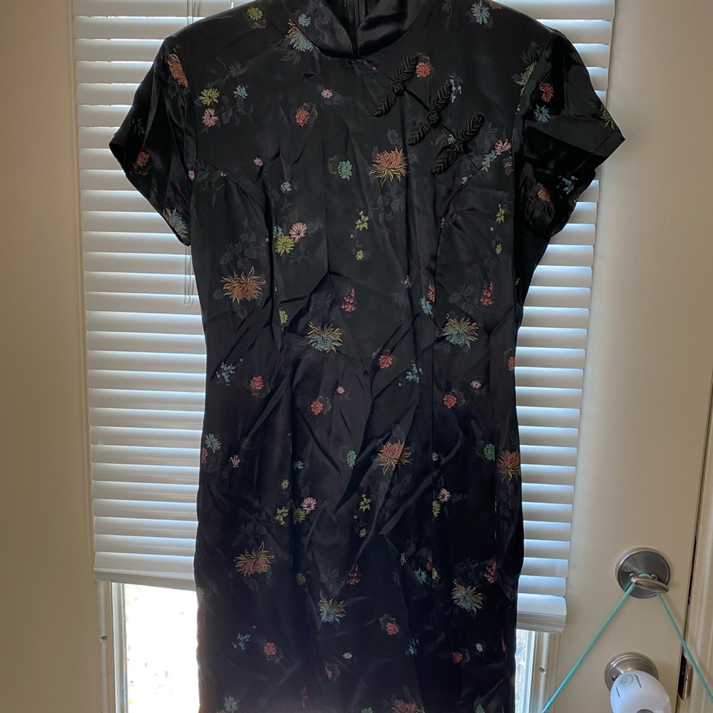 Short Qipao inspired dress